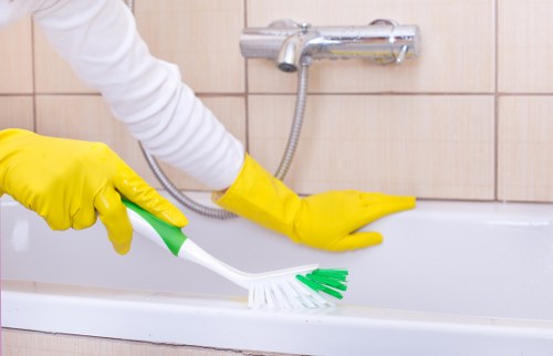 Property cleanout with mixed household items and renovation debris