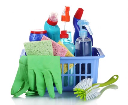 Vacuuming curtains for routine maintenance
